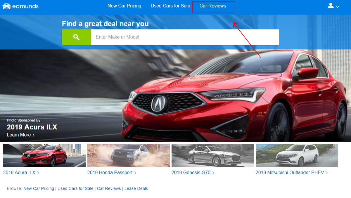 How to find a vehicle's Features & Specs page on Edmunds – Edmunds Help  Center