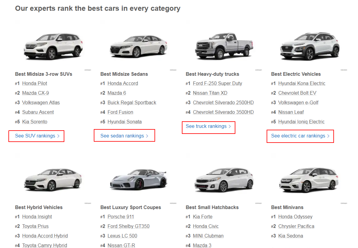 Where can I find car reviews or Edmunds rankings? Edmunds Help Center